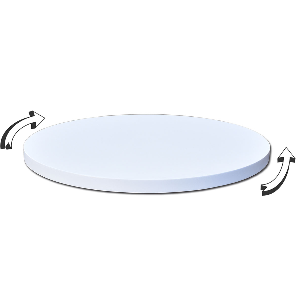 Charola Giratoria 60 cm Blanco