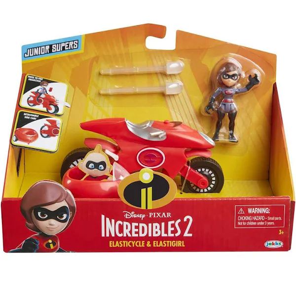 Juguete Increíbles 2 Elasticycle & Elastigirl Pixar Ruz