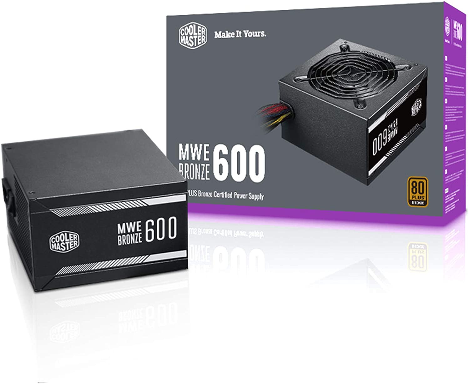 Fuente de poder COOLER MASTER MPW-6001-ACAAG-U2 / G600/ 600w / 80Plus / GOLD / EPS / Estandar