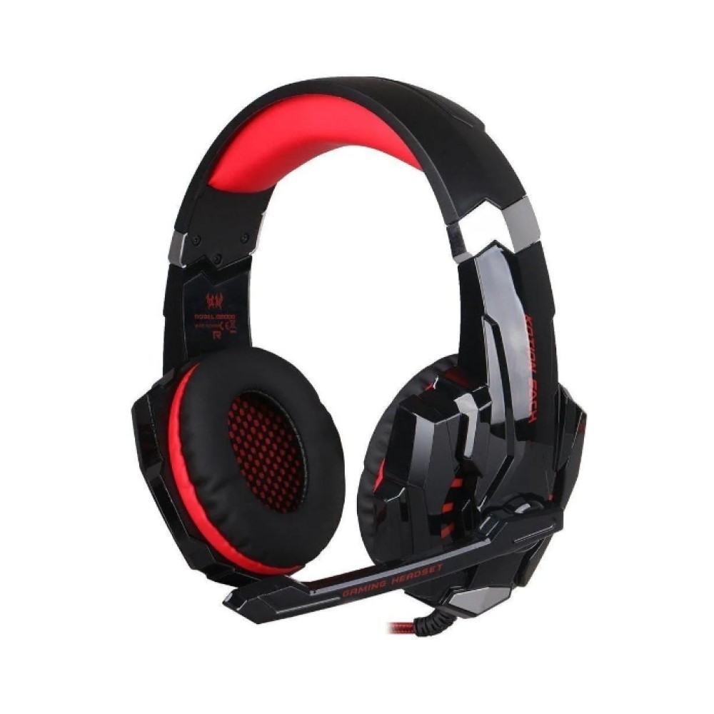 Audífonos Diadema Gamer Con Micrófono Kotion G9000 Color Negro