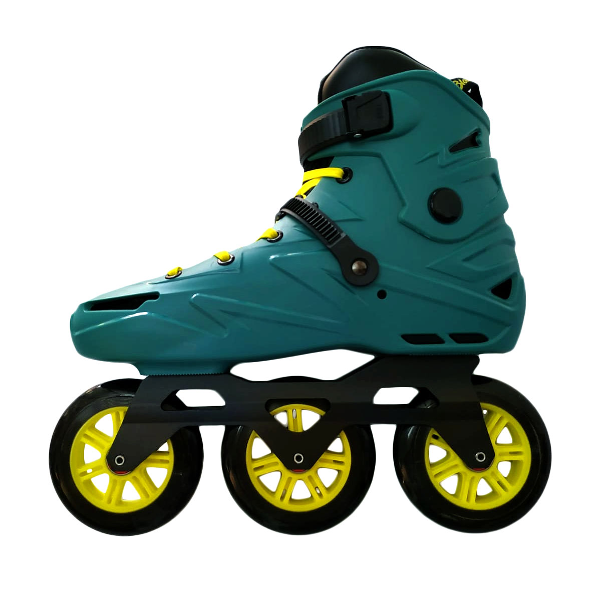 Patines de 3 Ruedas para Velocidad Premium Verde