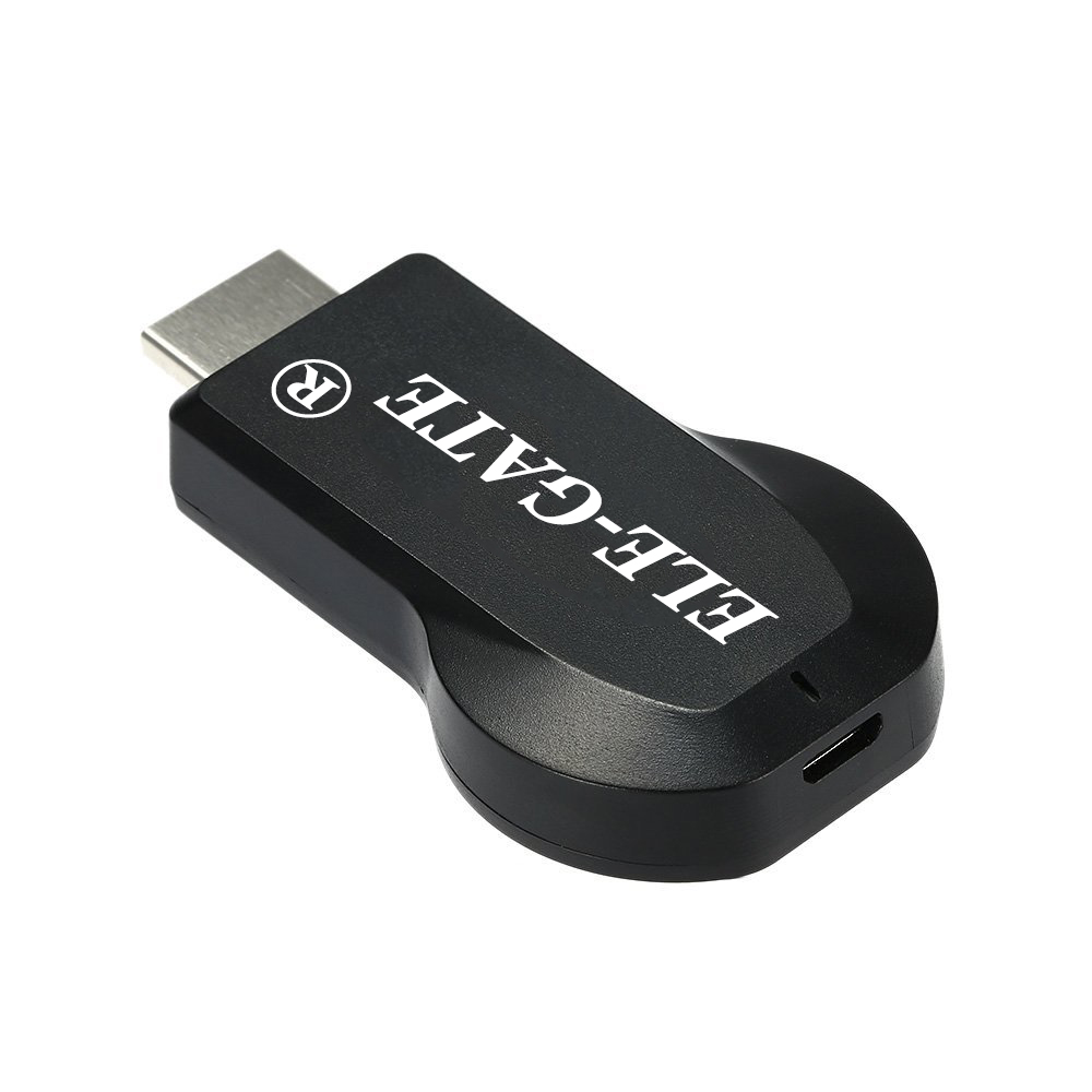 Transmisor Mirascreen Wi-Fi Hdmi Ele-gate Wl12 Color Negro
