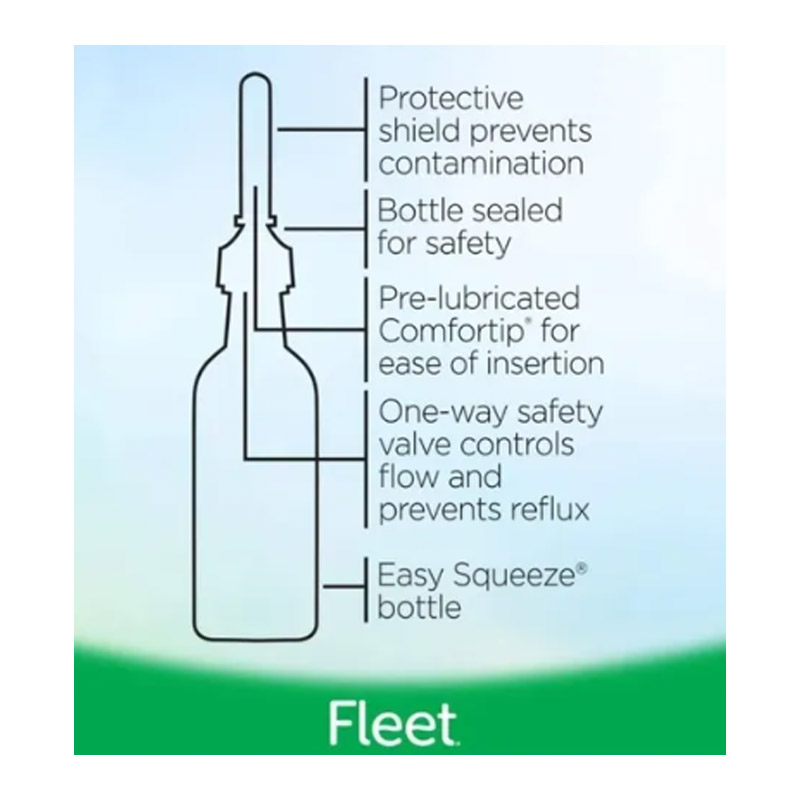 Fleet Enema 4.5 Oz 133 Ml Regular (paquete De 6) Kit De 6