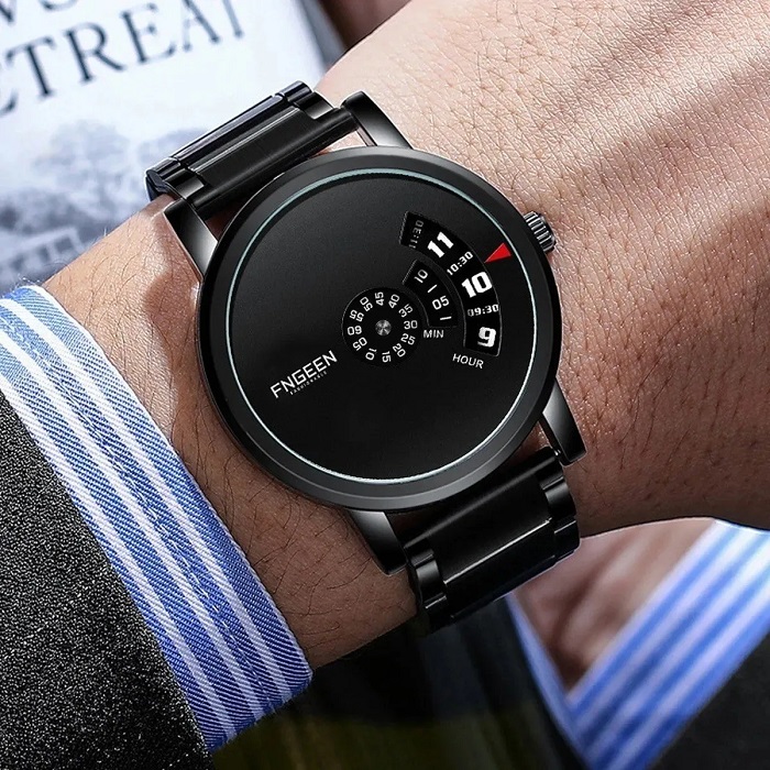 Reloj De Hombre Pulsera Diseño Creativo e Impermeable