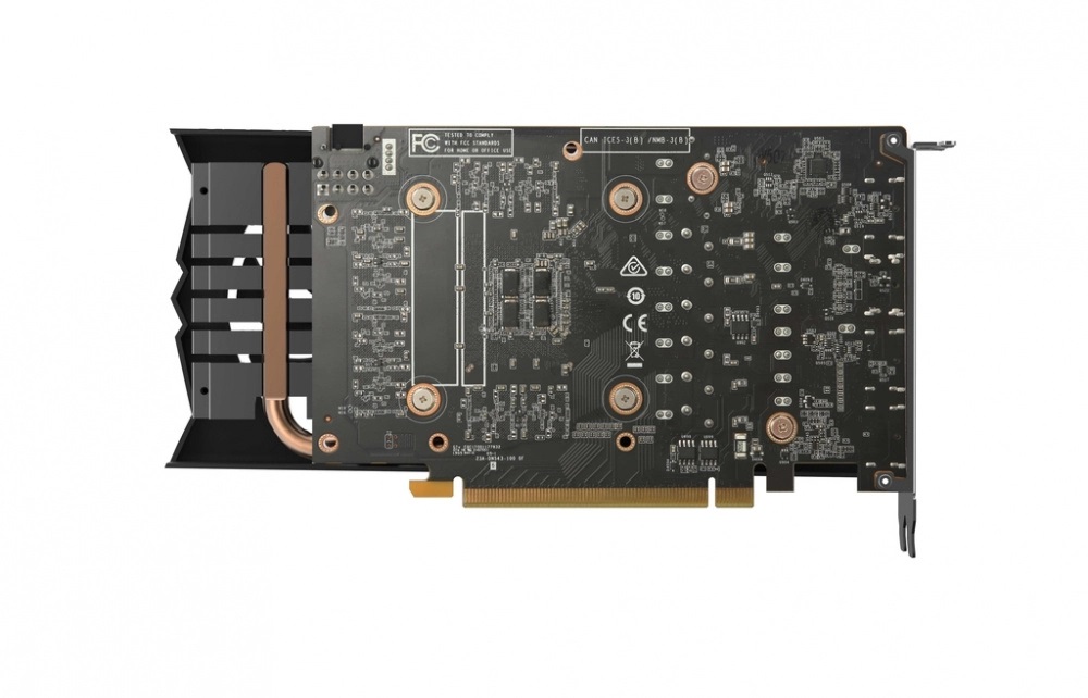 TARJETA DE VIDEO ZOTAC (ZT-T16620J-10M) GTX 1660 TWIN FAN SUPER 6GB GDDR6,192BIT,DP*3,HDMI