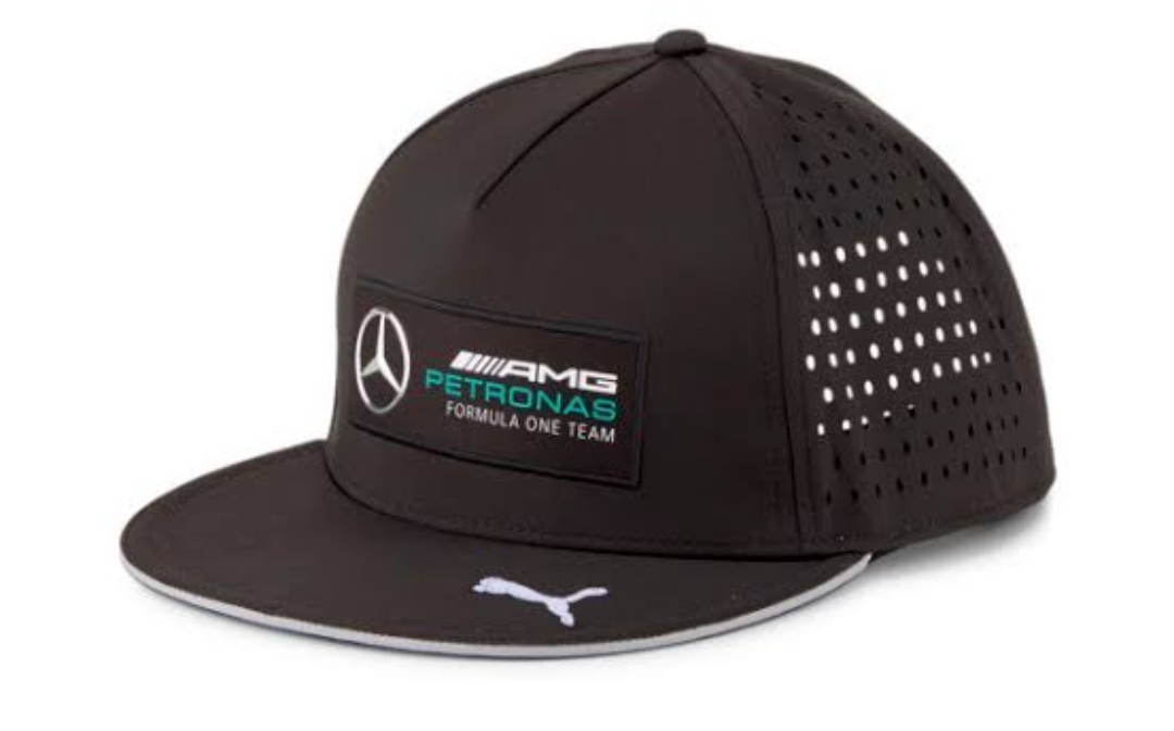 GORRA PUMA MERCEDES BENZ TEAM F1 PLANA PRETONAS 