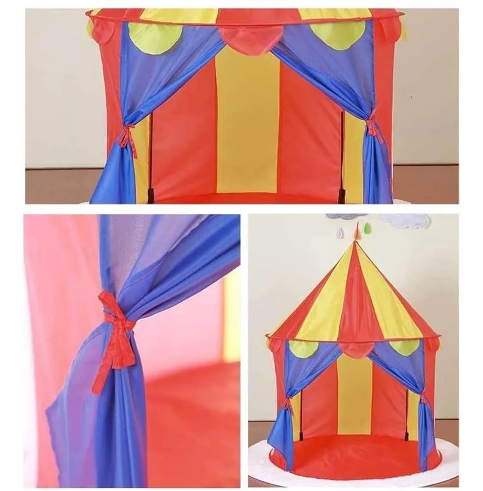 Tienda Carpa Infantil Plegable Portátil Didáctica Circo
