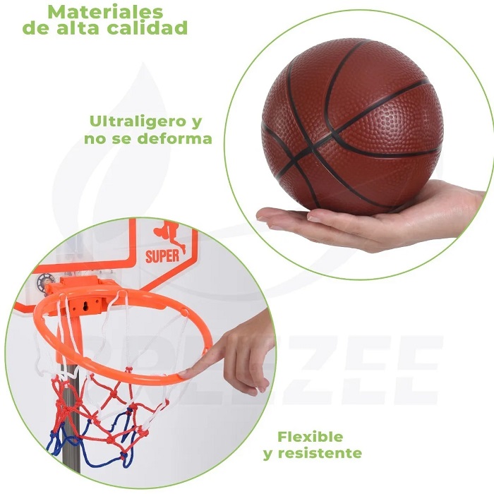 Set Canasta Basketball Infantil Altura Ajustable