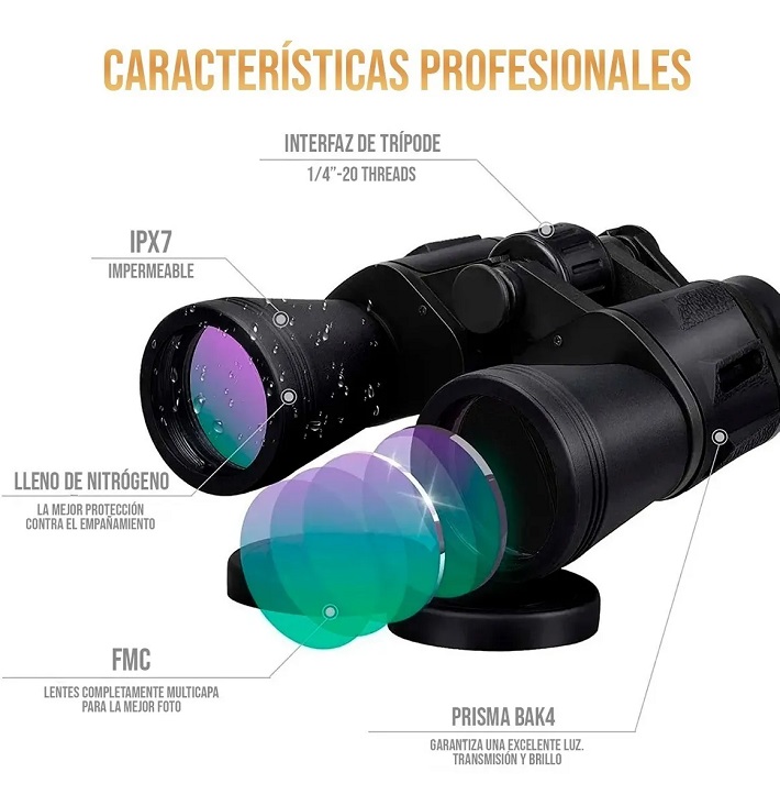 Binoculares Potentes Telescópicos