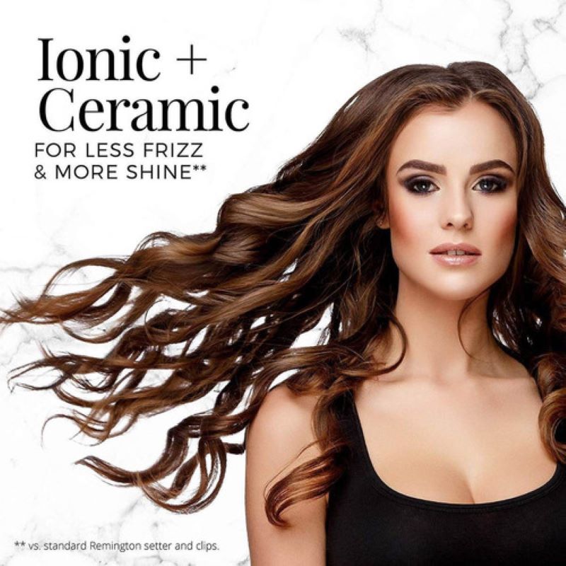 10 Rulos Calientes Remington 1016 Iones y Ceramica 