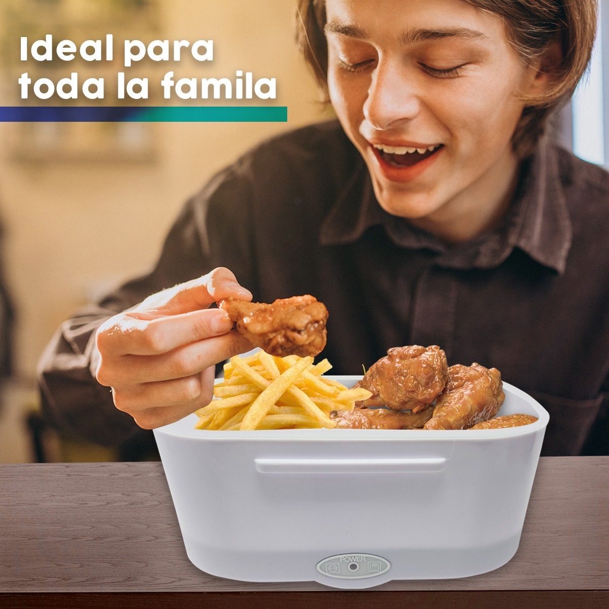 Lonchera Electrica Portatil Calefaccion Alimentos Lunch Box