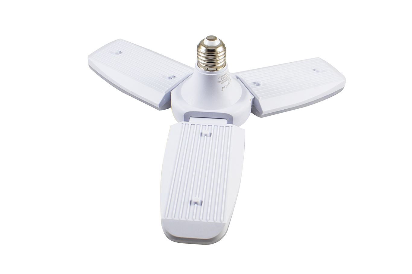 Foco Led Tipo Ventilador 45w 3 Aspas Luz Blanca Opaco