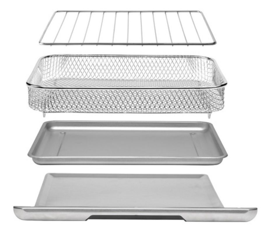 Horno + Freidora Chefman RJ50-SS-M20 Tecnología de Calefacción 