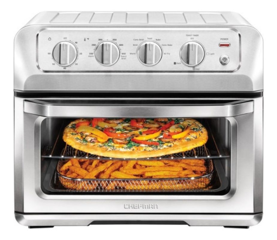 Horno + Freidora Chefman RJ50-SS-M20 Tecnología de Calefacción 