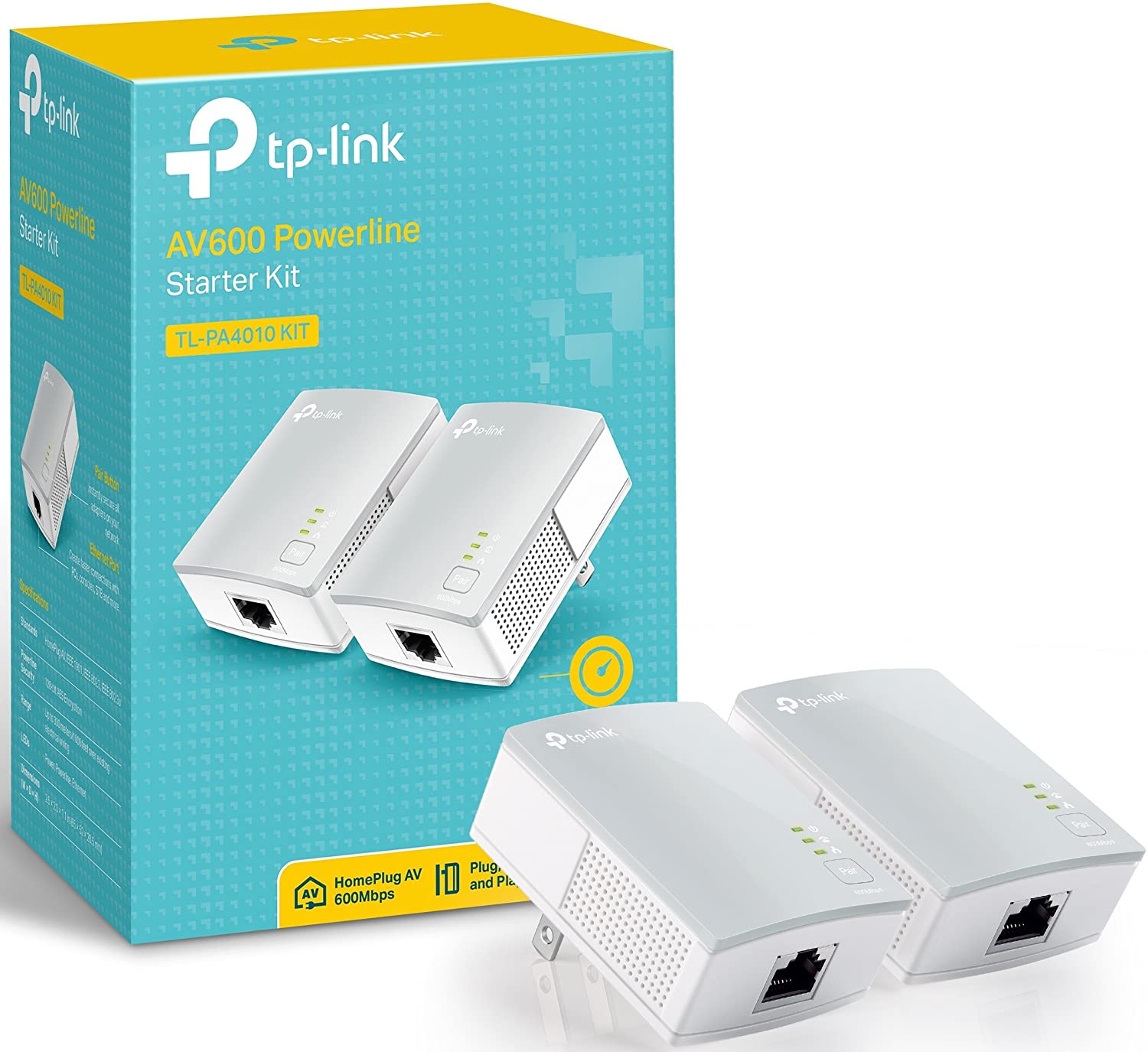 Kit Adaptadores de red Powerline TP-LINK AV600