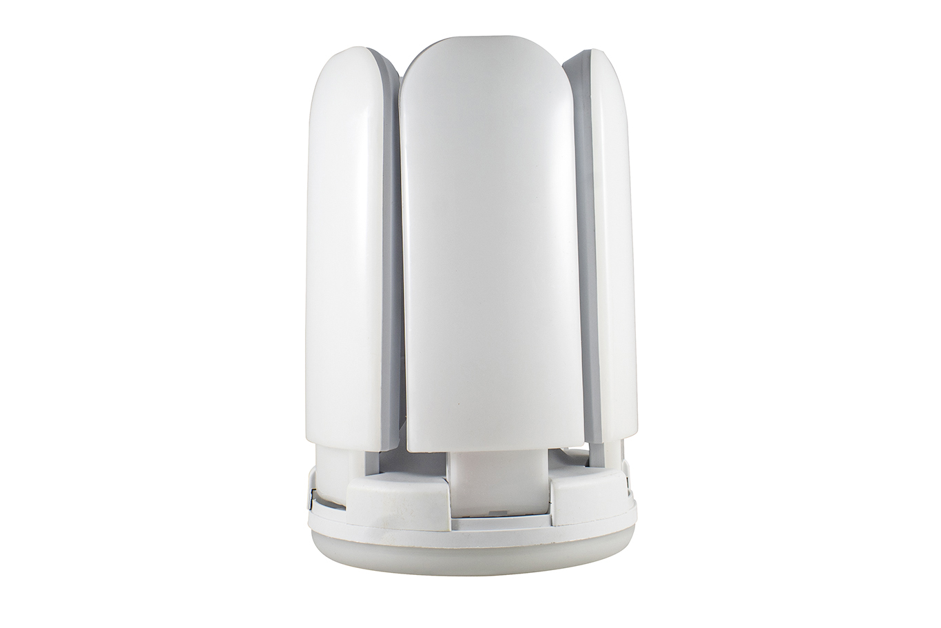 Foco Led Tipo Ventilador 65w 5 Aspas Luz Blanca Ajustable