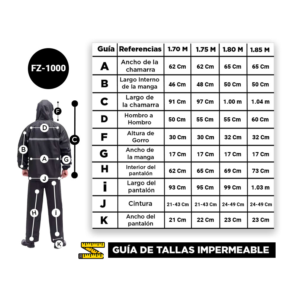 Traje Impermeable Negro con Gorro  Para Adulto 2 PZAS  con Reflejante Pantalon Y Chamarra Para Motociclista.