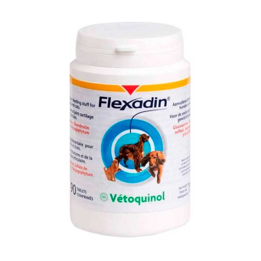 Flexadin 90 Comprimidos marca Vetoquinol Para perros y Gatos