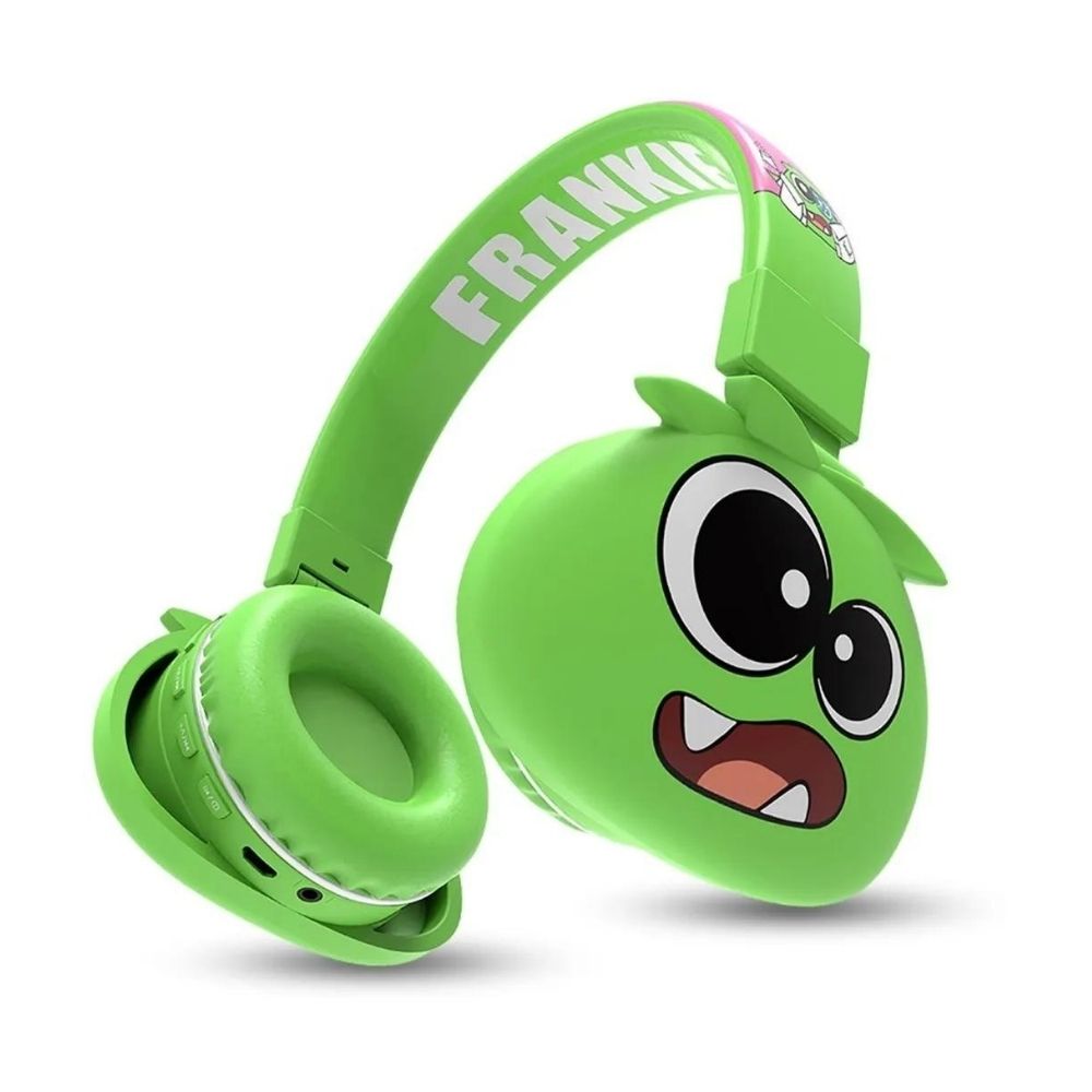 Audífonos de diadema inalámbricos Gadgets & Fun para niños diseño de monstruos