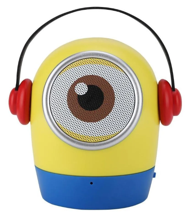 Bocina Bluetooth De Minions Despicable Me Recargable Con Ranura Usb