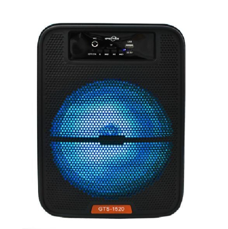 Bocina Bluetooth 8 Pulgadas Recargable Usb Micro Sd KTS-1520