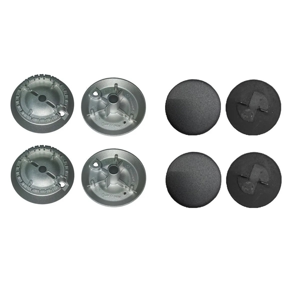 4 Quemador Acros Whirlpool Defendi Standar Completo Originales