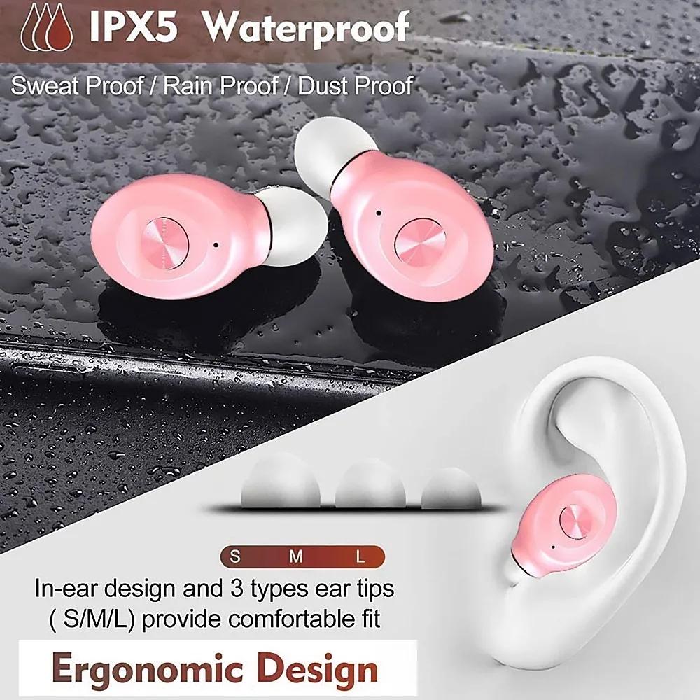 Xg8 Audífonos Inalámbricos Con Bluetooth Resistentes Al Agua