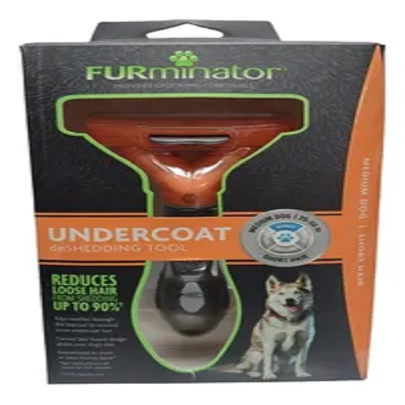 Fulminator Cepillo Deslanador para Perros Medianos con Pelo Corto