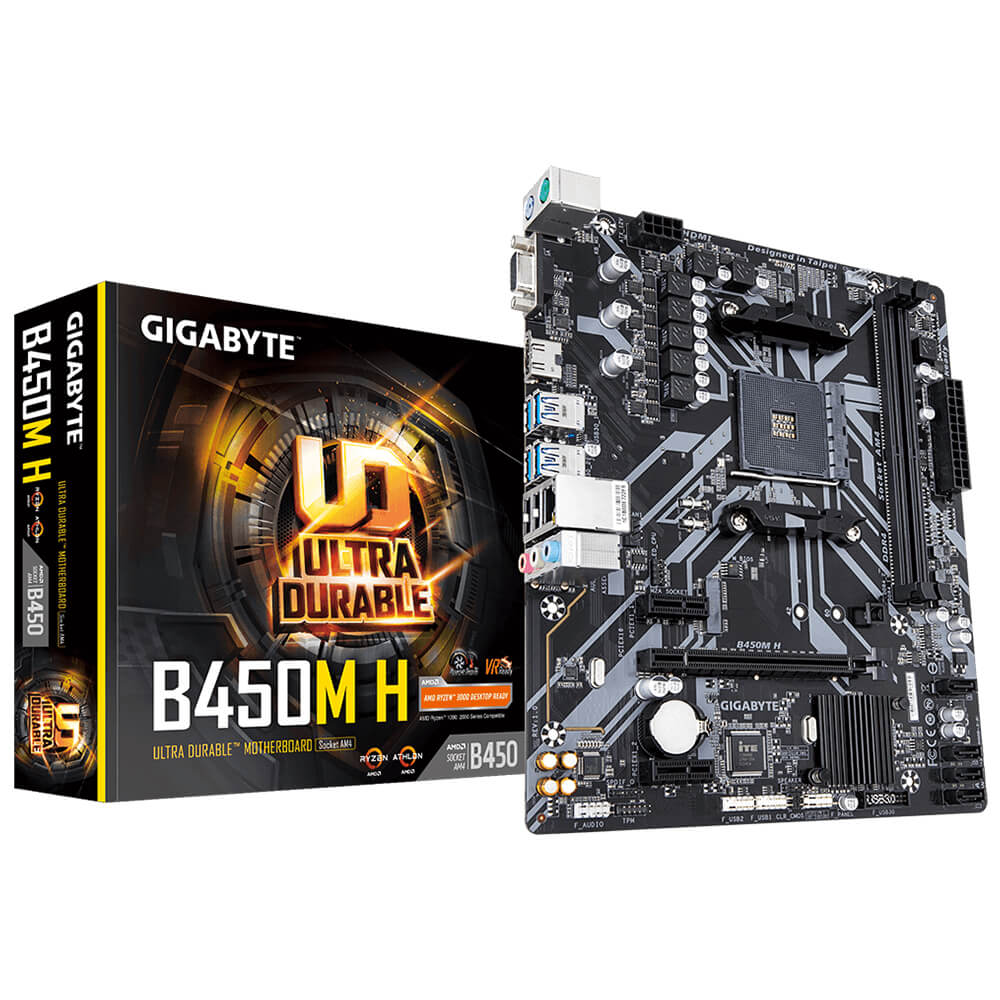 Tarjeta Madre Gigabyte Micro ATX B450M H, S-AM4, AMD B450, HDMI, 32GB DDR4 para AMD 