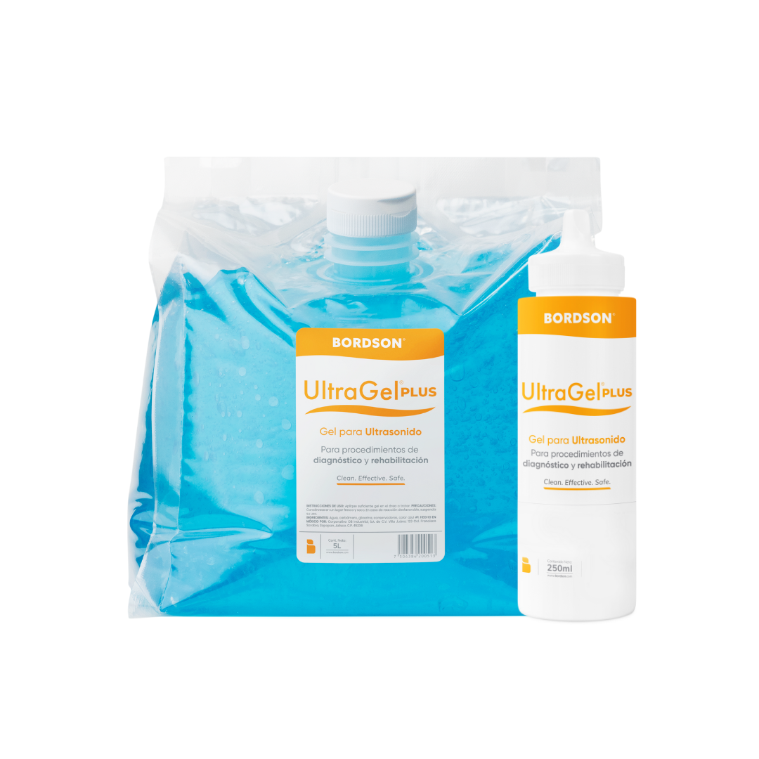 Gel conductor para Ultrasonido de alta viscosidad UltraGel Plus Bordson 5 lt 