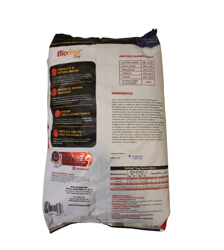 Biofeed Dogg Adulto 2.5 kg
