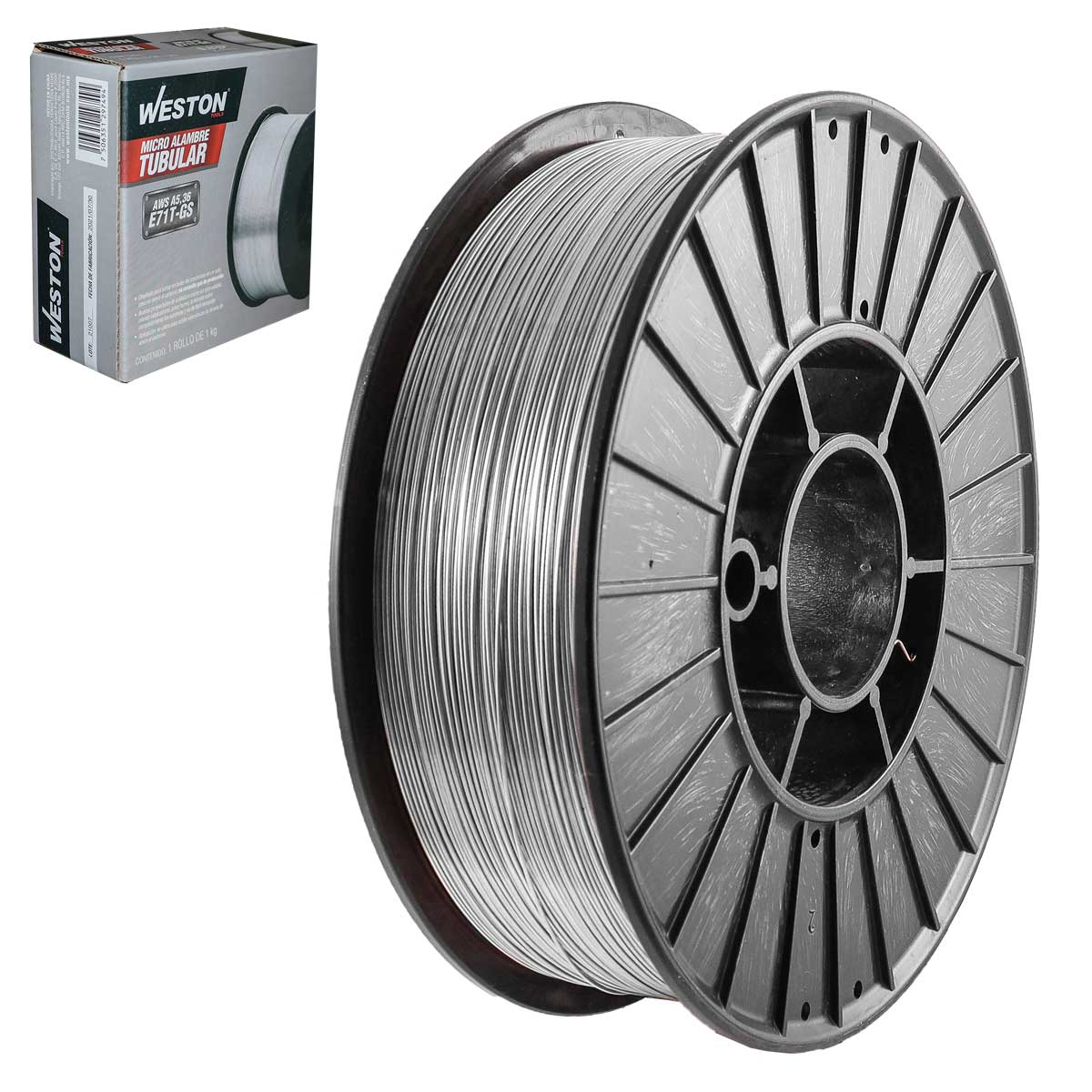  SOLDADURA TUBULAR 71T-GS .035 (5KG, USO SIN GAS)