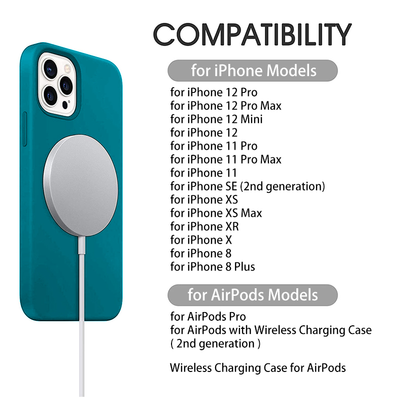 Cargador Inalambrico MagSage Para Celular