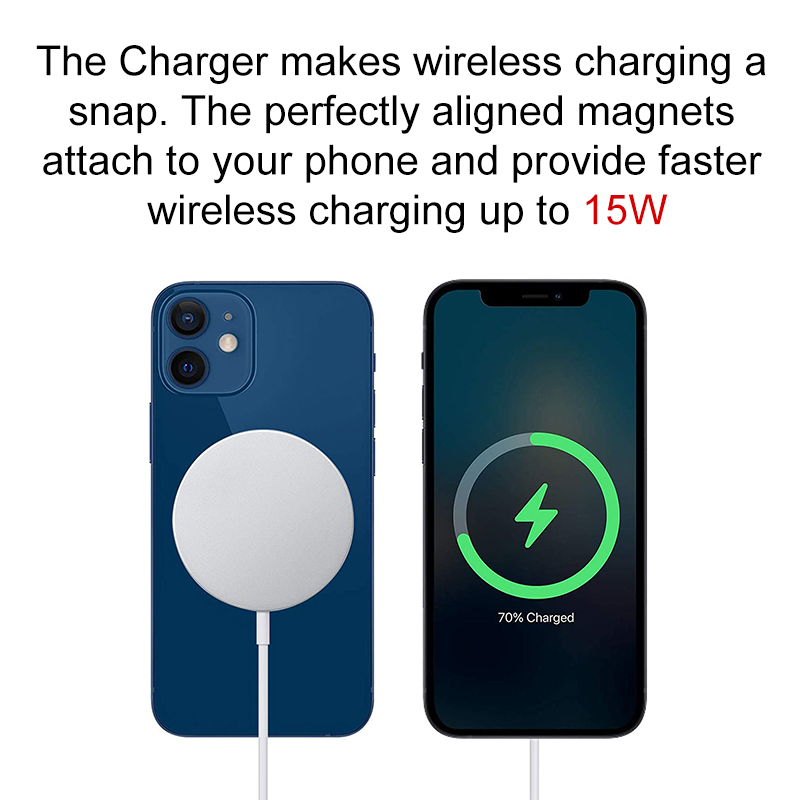 Cargador Inalambrico MagSage Para Celular