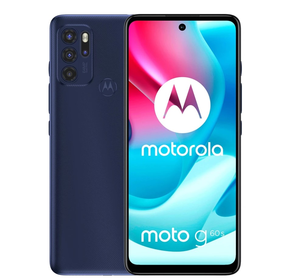 Motorola Moto G60S 128GB 6GB RAM Azul Desbloqueado Cámara 64+8+5+2 Mp