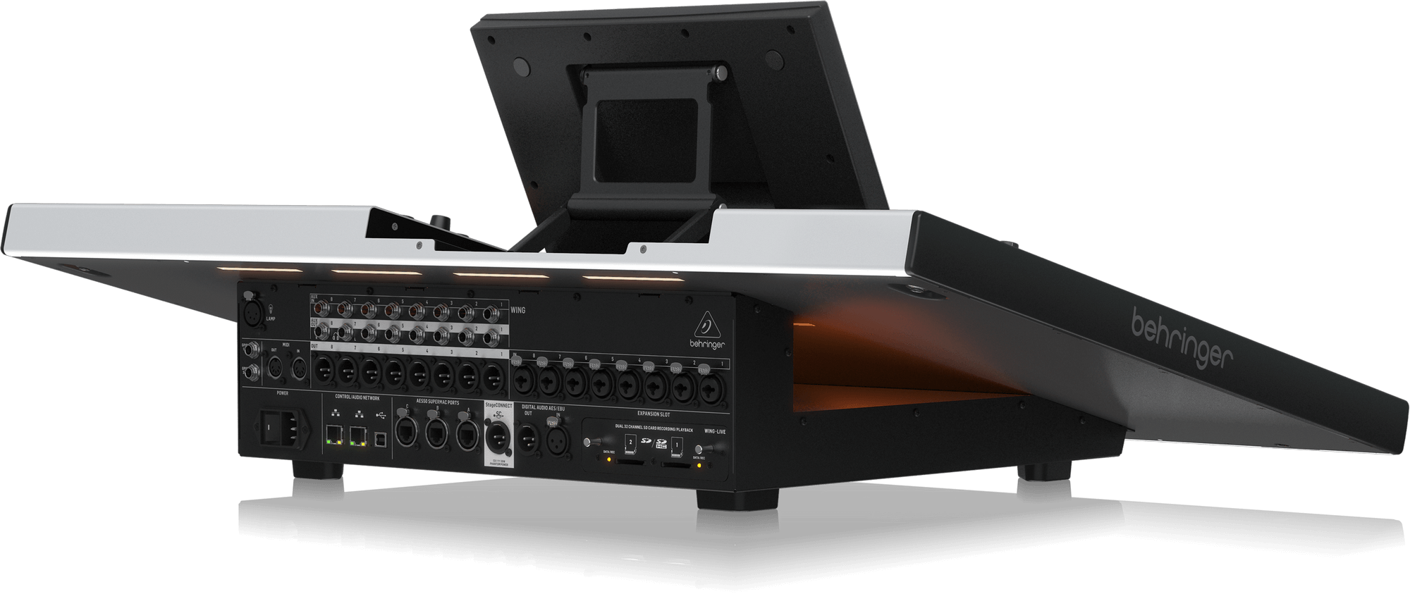 Mezcladora Digital Hasta 48 Canales Pantalla Táctil Behringer Wing.
