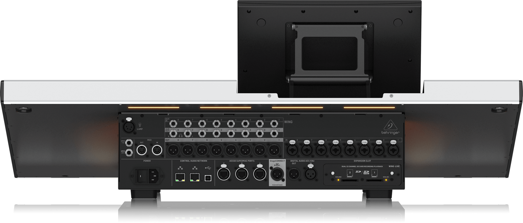 Mezcladora Digital Hasta 48 Canales Pantalla Táctil Behringer Wing.