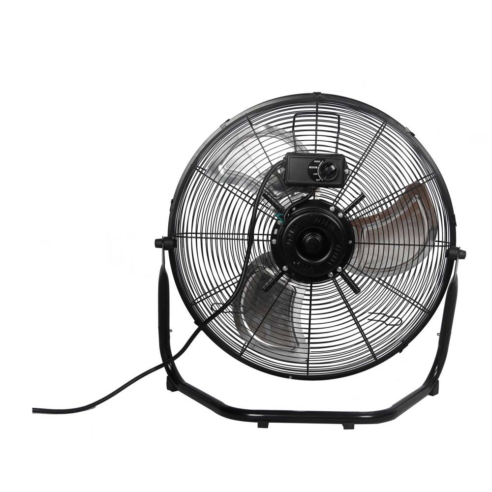 Ventilador Industrial de Pedestal de 20'', Importado VF-20PBC, con 3 Velocidades y 3 Aspas