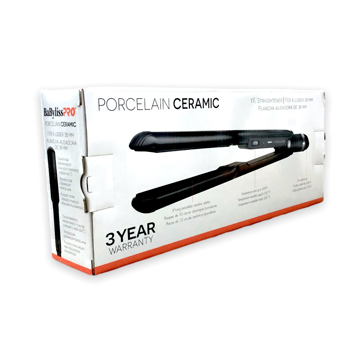 Plancha De Cabello Porcelain Ceramic Babylisspro Bp9559