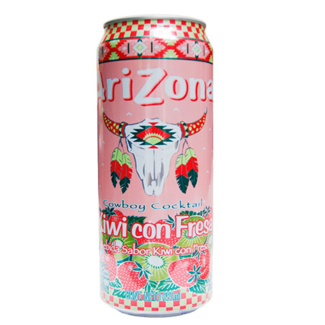 Arizona Sabor Kiwi Con Fresa 680 Ml Arizona Sabor Kiwi Con Fresa 680 Ml