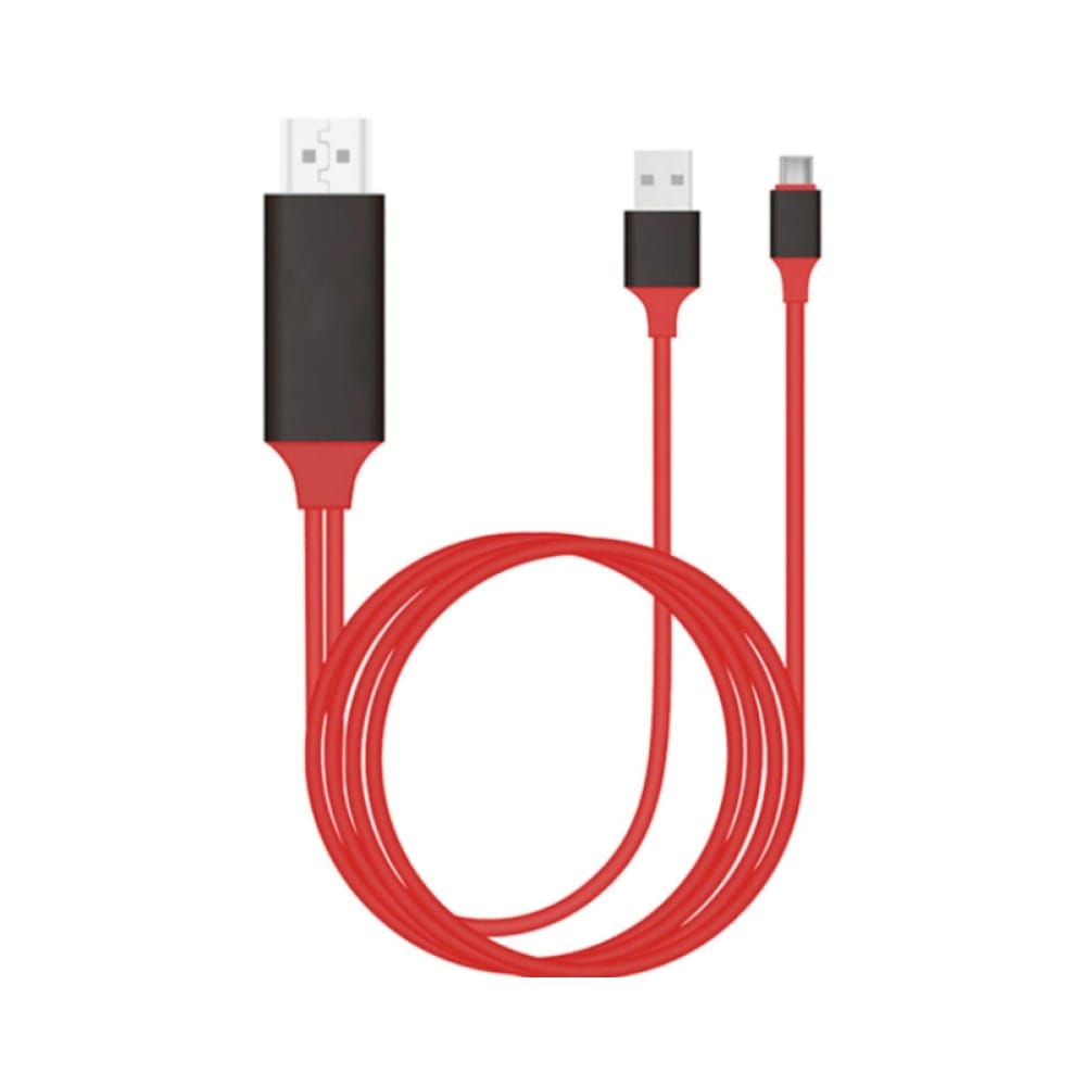 Cable Usb Tipo-C a HDMI Ele-Gate WI138 Color Rojo
