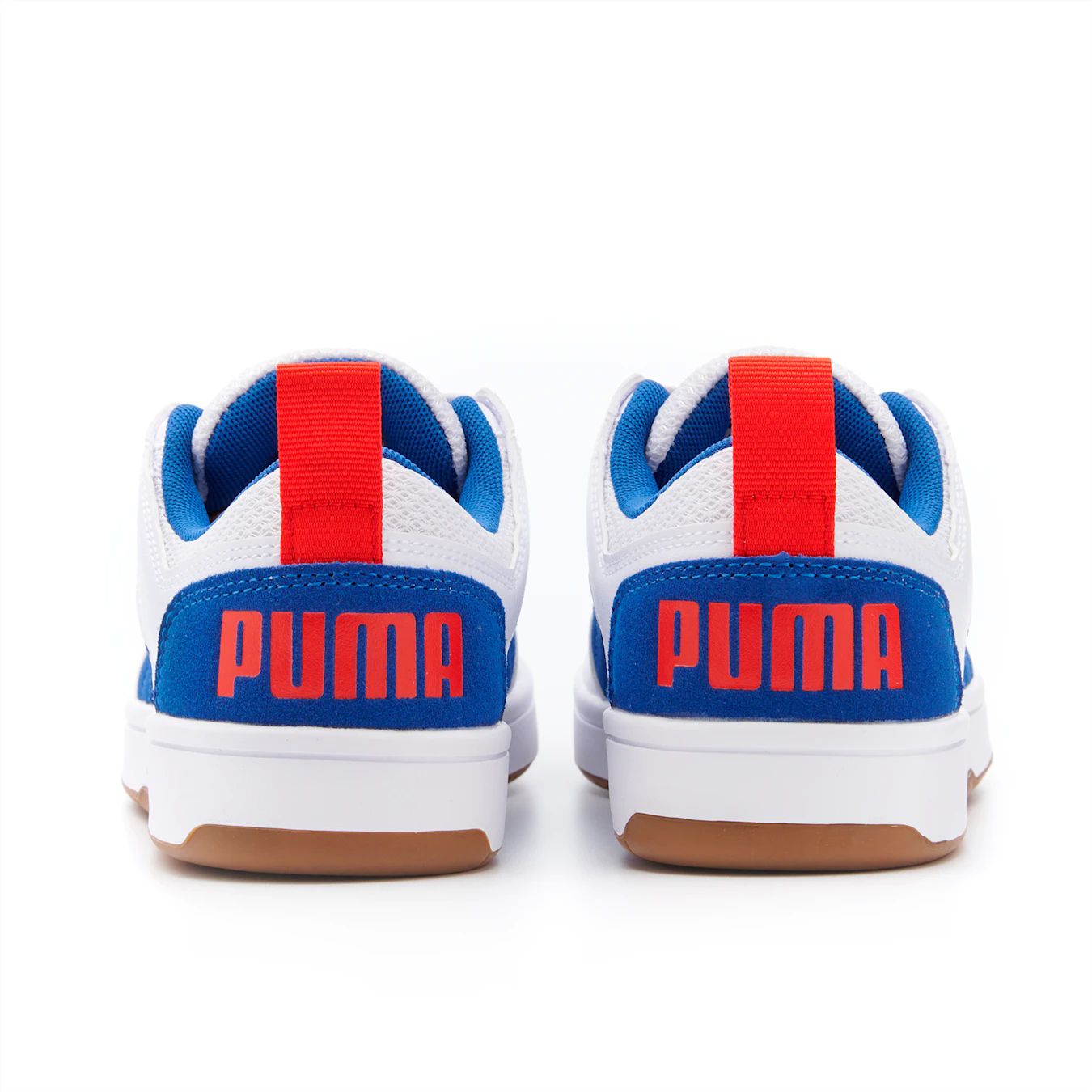 Tenis Puma Rebound LayUp Lo Mesh Blanco 37091401