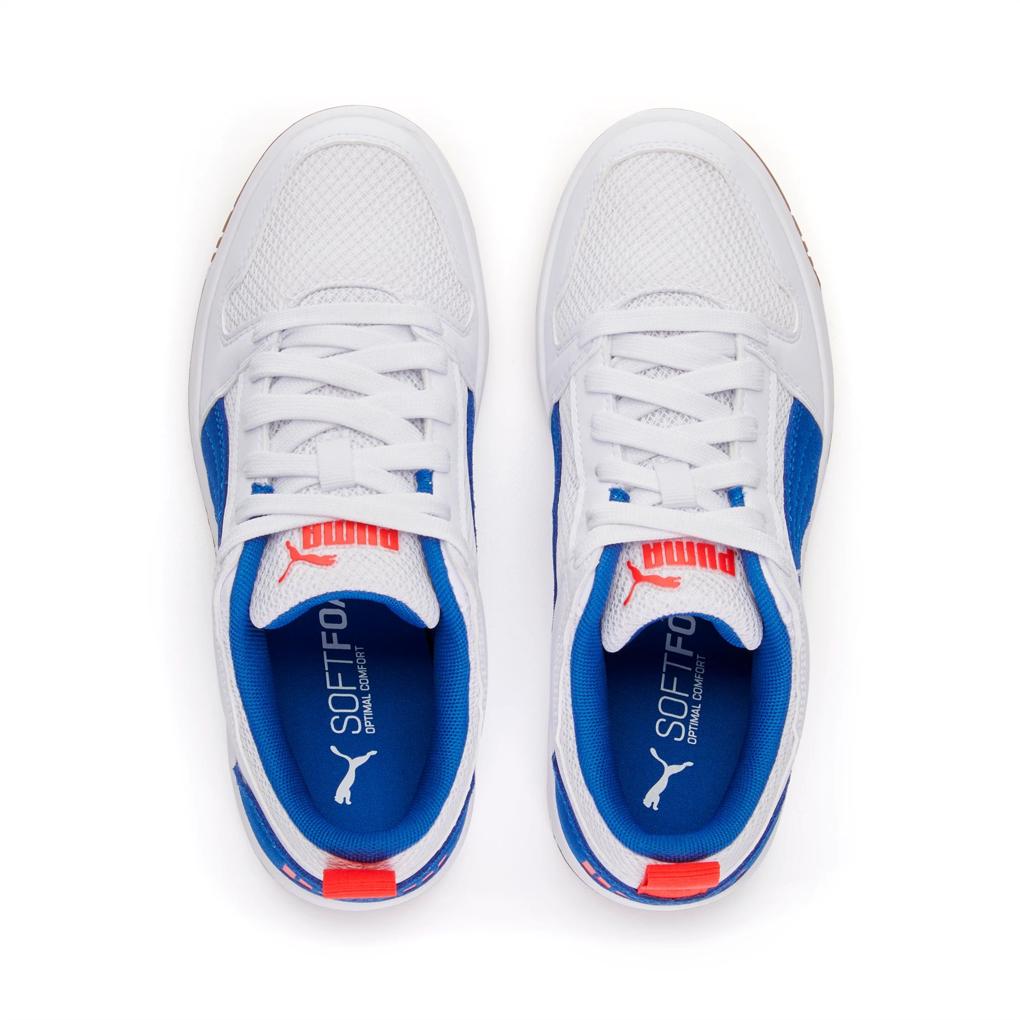 Tenis Puma Rebound LayUp Lo Mesh Blanco 37091401