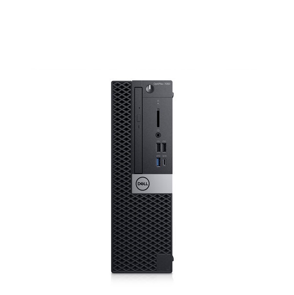 CPU Dell Optiplex 7060 SFF- Intel Core i7, 8va generación- 16GB RAM- 1TB HDD- WIFI- Windows 10 Pro- Equipo Clase A, Reacondicionado. 