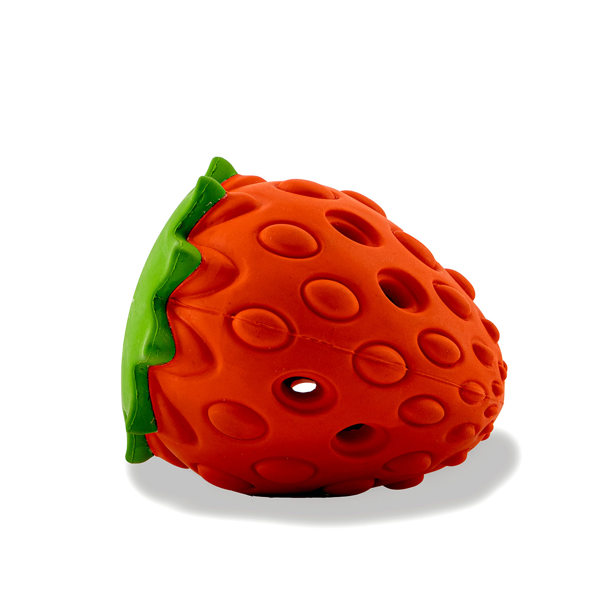 Juguete Dispensador Para Perro Con Olor y Sabor a Fresa Marca Mr Wuff