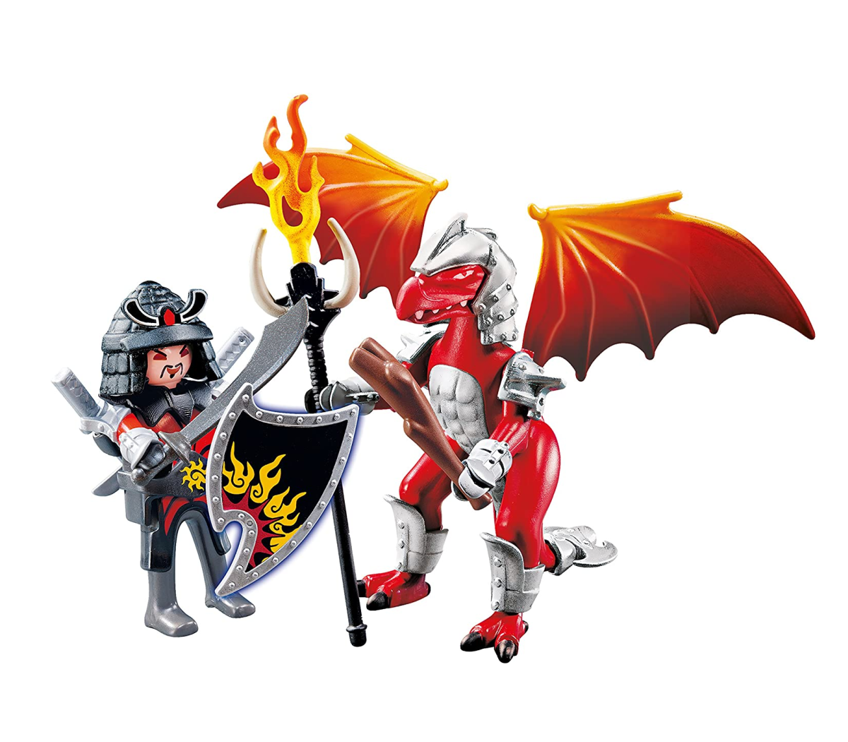 Playmobil 5363 Dragons Dragón de Fuego con Guerrero