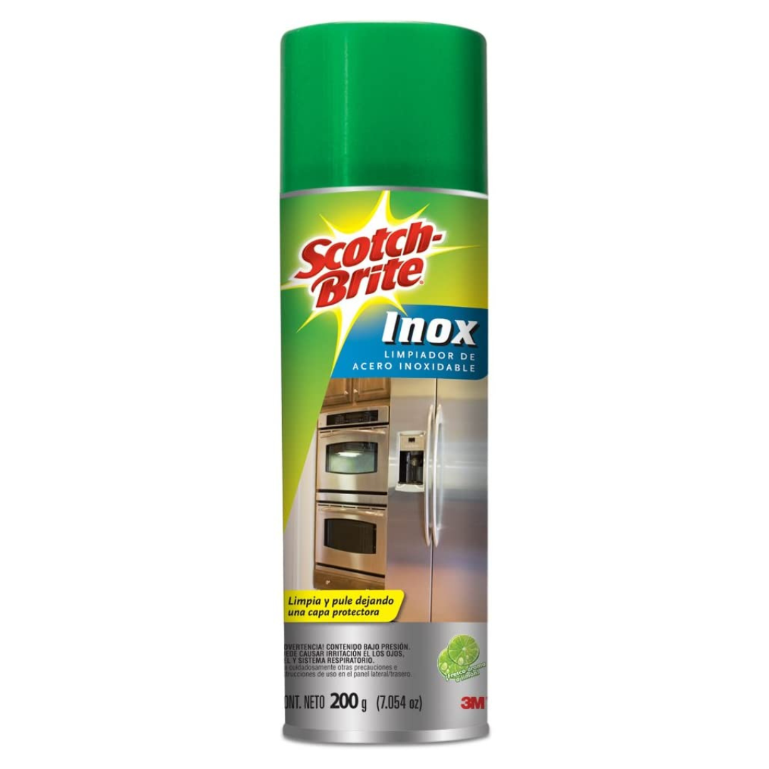 3m Scotch-brite Inox Limpiador De Acero Inoxidable, 200 G