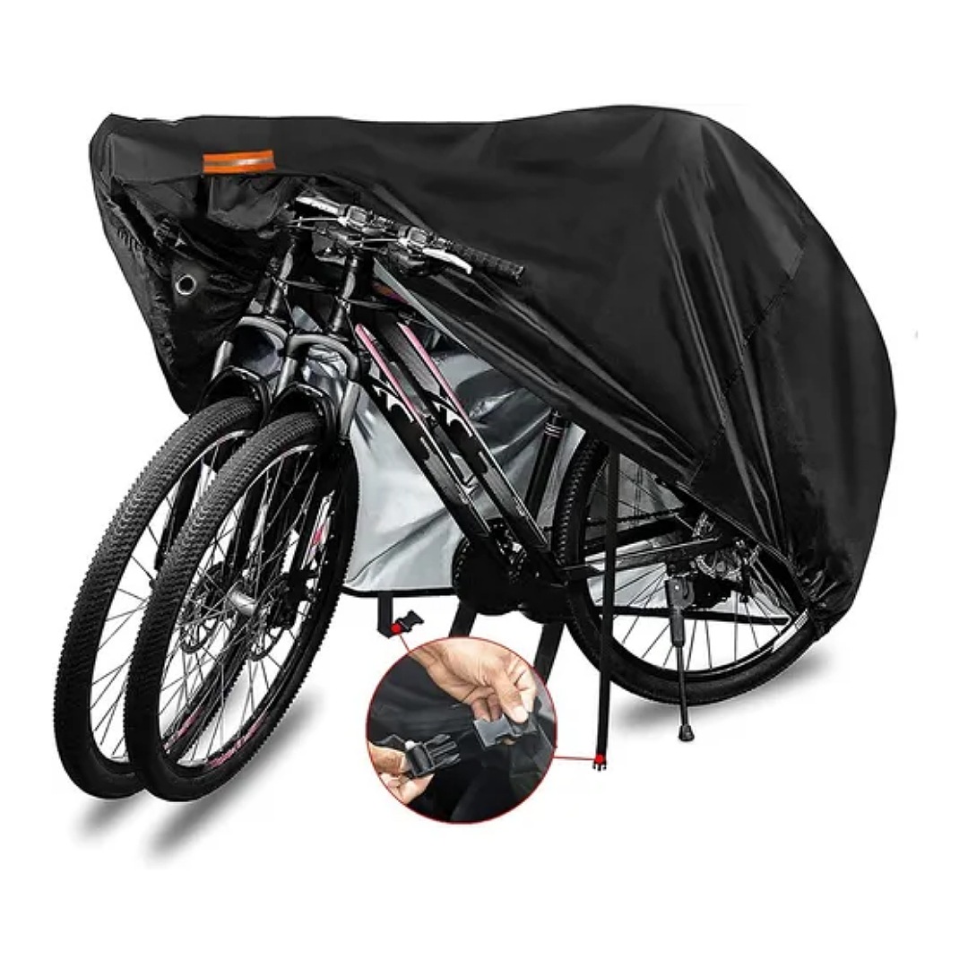 Cubierta de bicicleta para 3 bicicletas, funda impermeable de 29