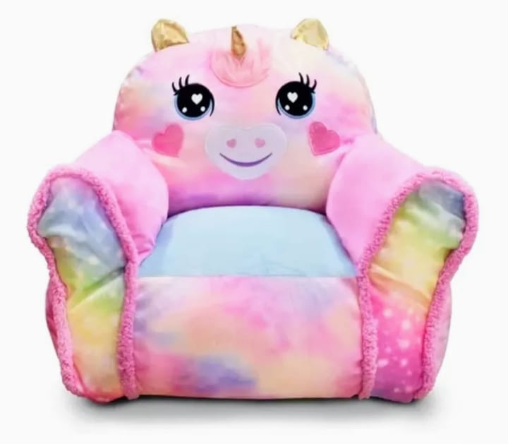 Sillon Puff Infantil Unicornio