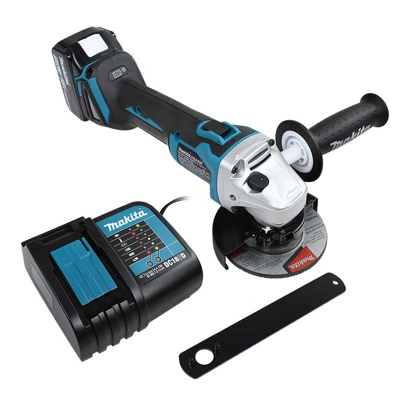 Mini Esmeriladora Inalámbrica Brushless 4-1/2 Makita Dga456